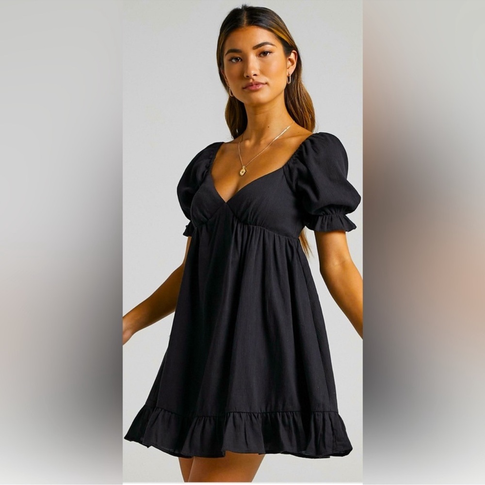 Showpo Levana Dress in Black, size 8